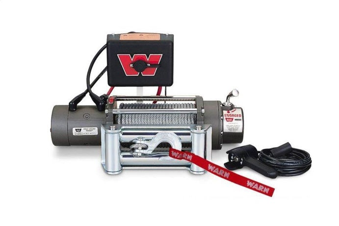 WARN M8000 8k 12V 4x4 Winch - Wire Rope