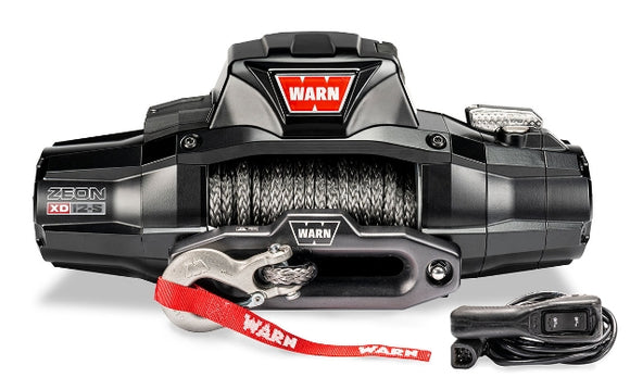 WARN  ZEON XD 12-S 12V Winch  - Synthetic Rope