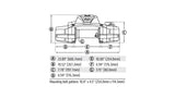 WARN  ZEON XD 14-S 12V Winch  - Synthetic Rope