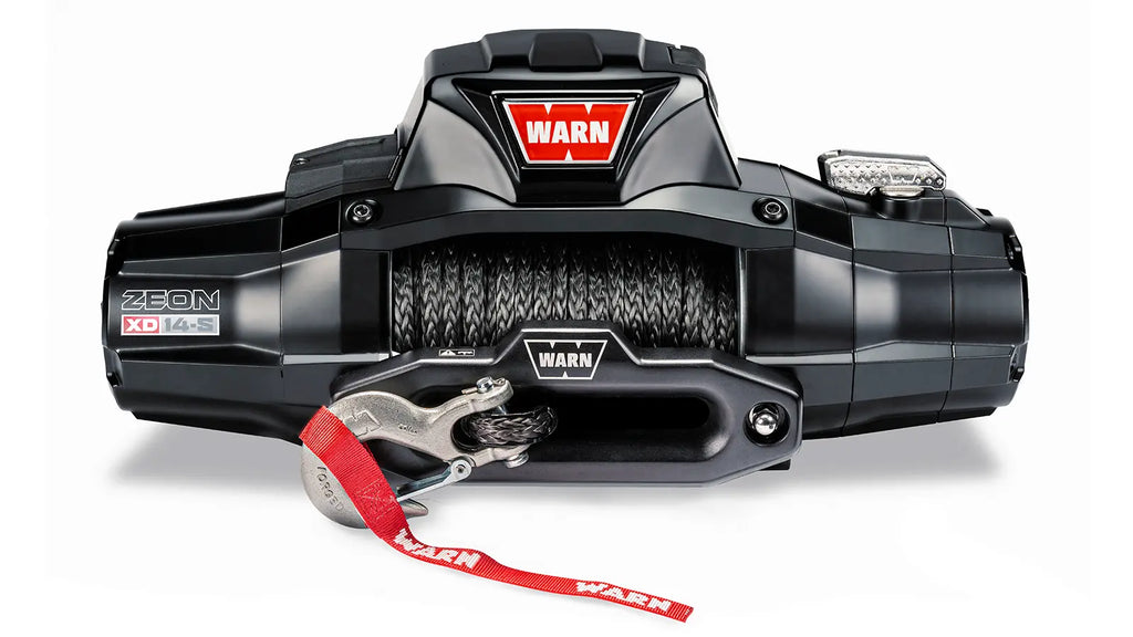WARN ZEON XD 14-S 12V Winch - Synthetic Rope – The Winch Warehouse