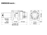 COMEUP GTD-1200-12V HOIST