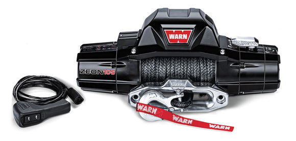 WARN  ZEON 10-S 12V Winch  - Synthetic Rope