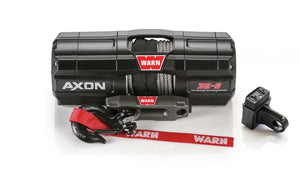 WARN AXON 35-S 12V ATV Winch- Synthetic Rope