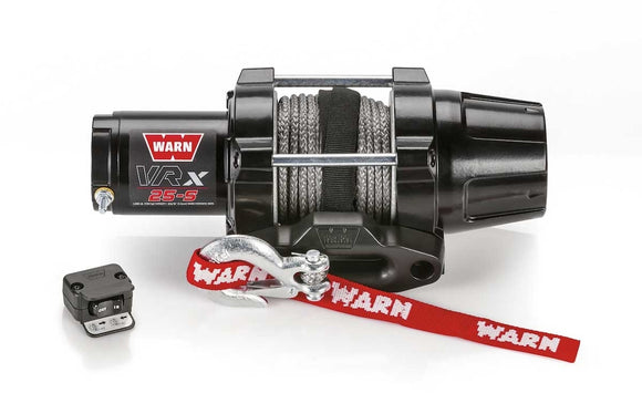 WARN VRX 25-S 12V ATV Winch- Synthetic Rope