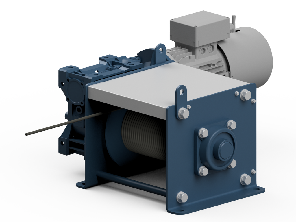 AP WINCH TECH EBRW4500-B-2 240V AC Winch - Wire Rope – The Winch Warehouse