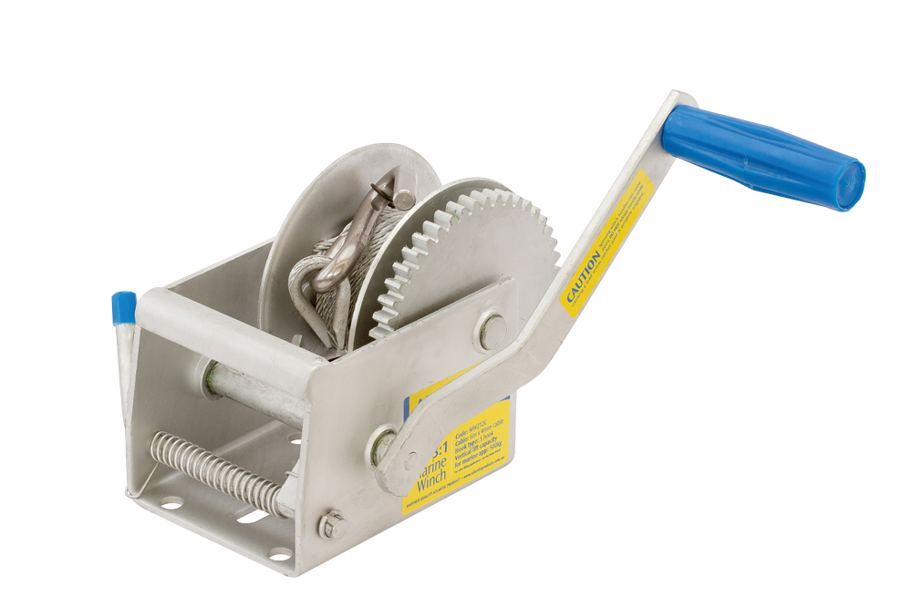 ATLANTIC Marine 550kg MW212C Hand Winch Cable The Winch Warehouse