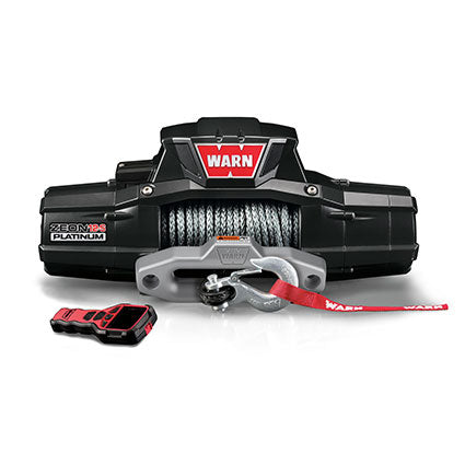 WARN  ZEON PLATINUM 12-S 12V Winch  - Synthetic Rope